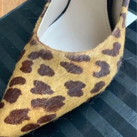 Victoria's Secret Brown Leopard Haircalf Stilleto - Picture 1 of 3